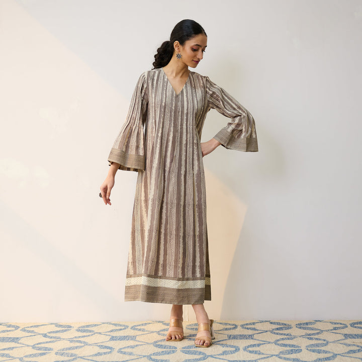 Grey-Cotton-Dabu-Inspired-Aline-Maxi-Dress
