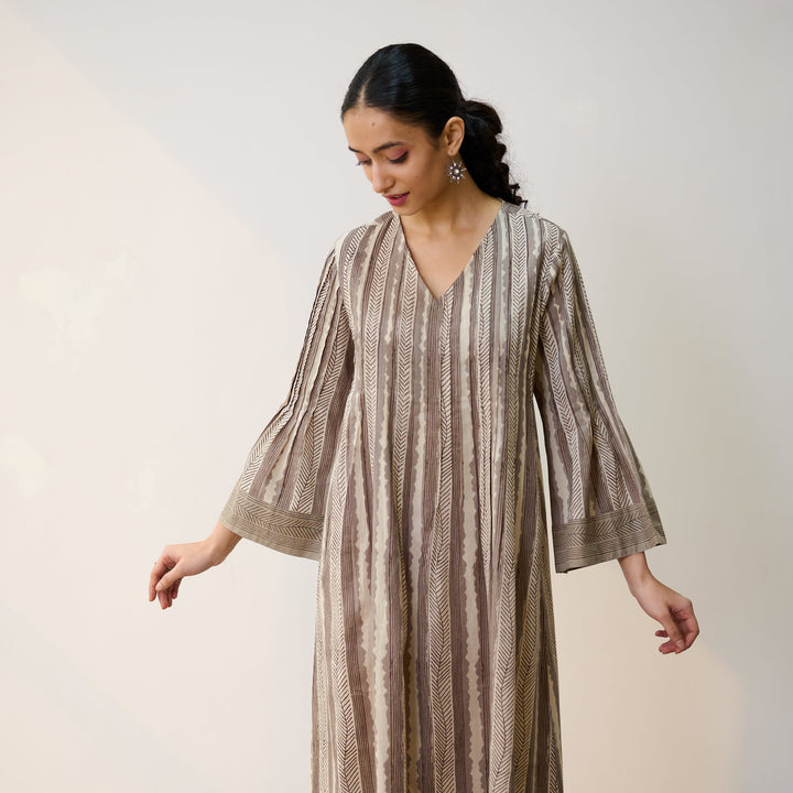 Grey-Cotton-Dabu-Inspired-Aline-Maxi-Dress