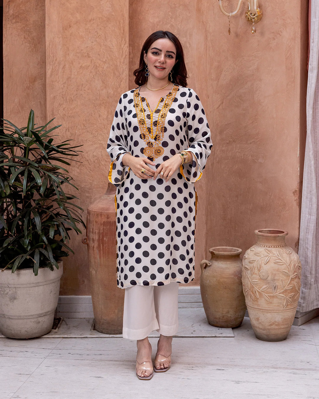 Off-White-Muslin-Polka-Embroidered-2-Piece-Kurta-Set