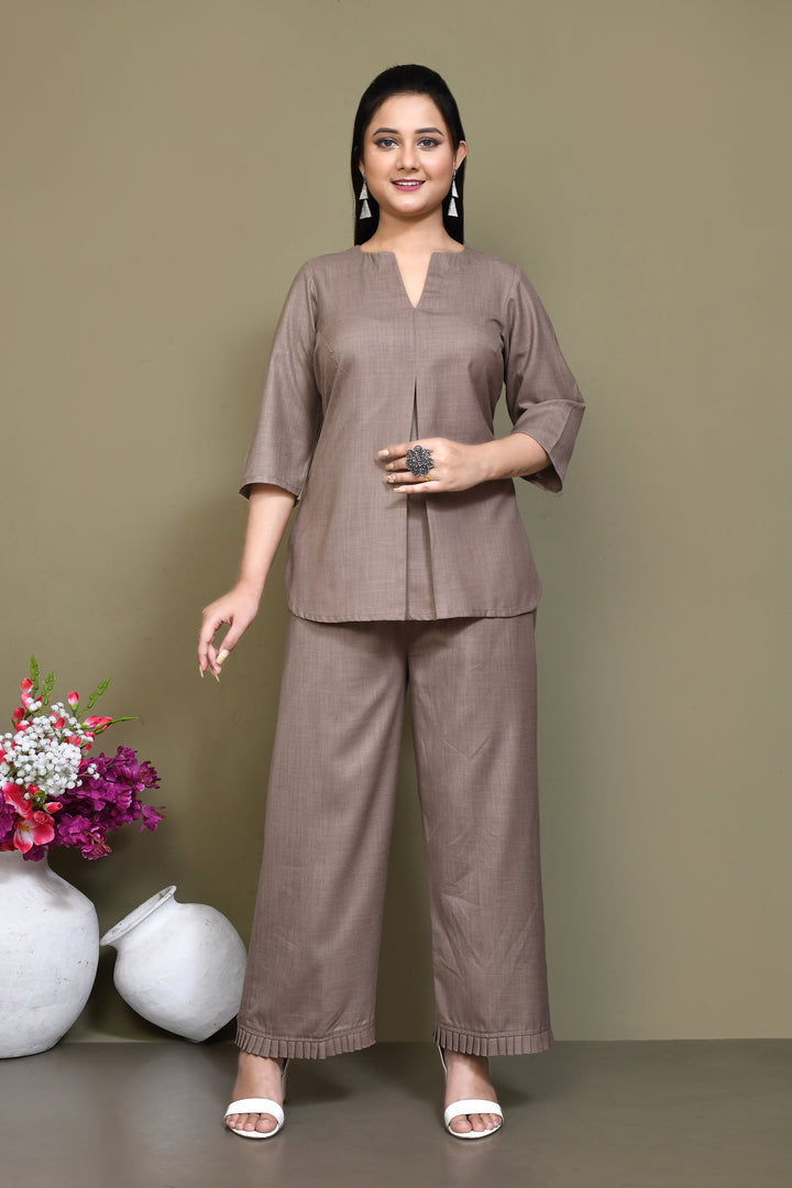 ZERESOUQ-Aesthetic-Grey-Cotton-Slub-SCo-ord-Sets