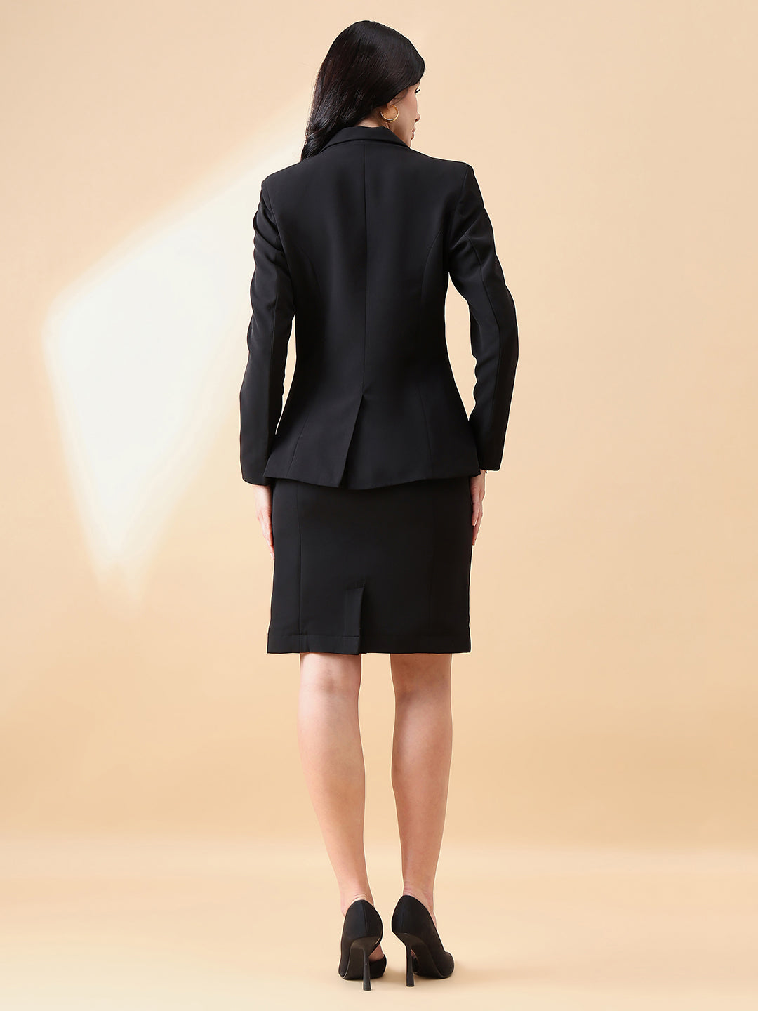 Black-Business-Formal-Stretch-Skirt-Suit
