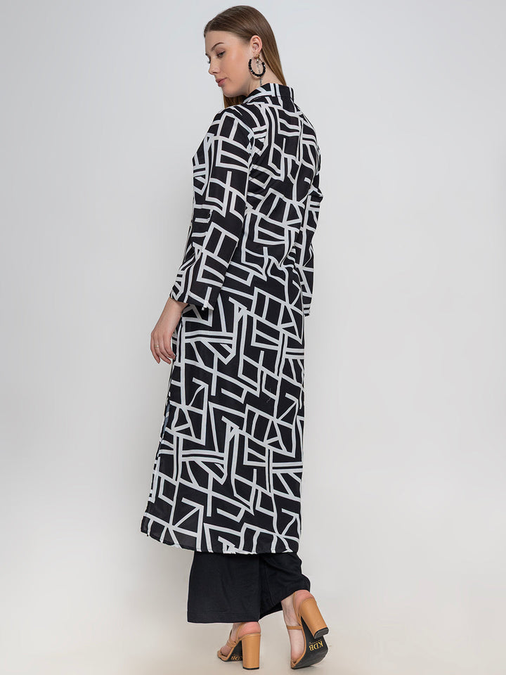 Black-Poly-Rayon-Co-Ord-Set