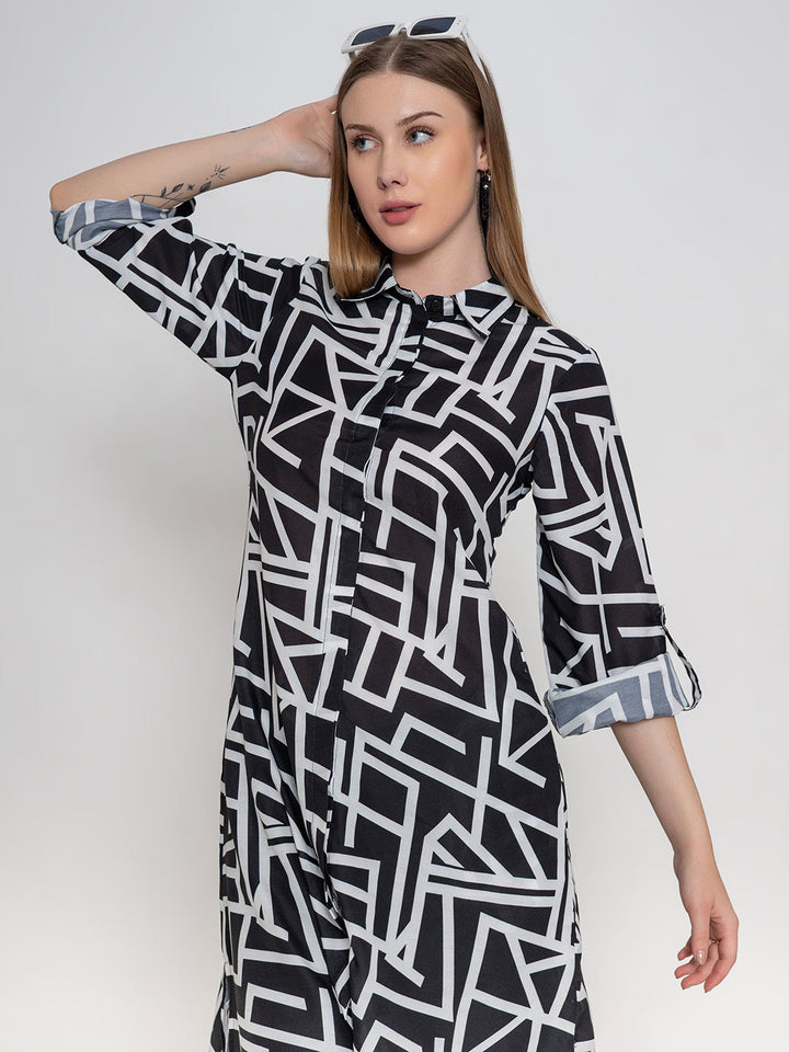 Black-Poly-Rayon-Co-Ord-Set