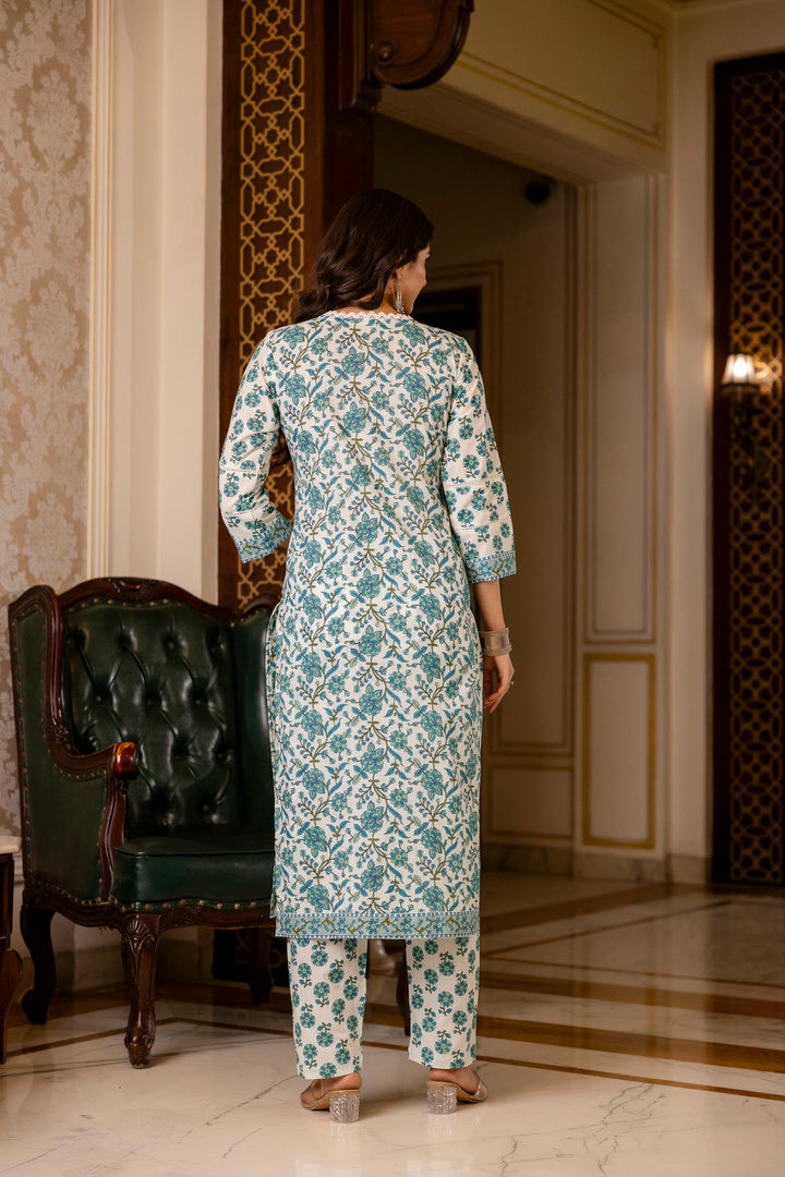 Blue-Cotton-Printed-3-Piece-Kurta-Set