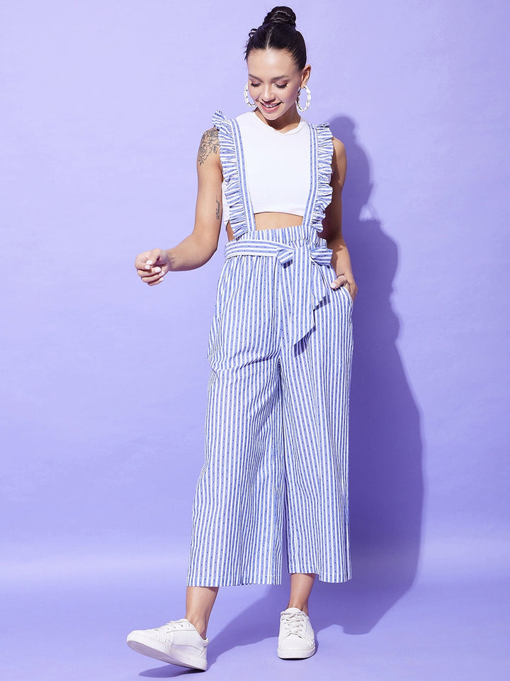 Blue-Cotton-Stripe-Pinafore-Dungaree-(T-Shirt-Not-Included)