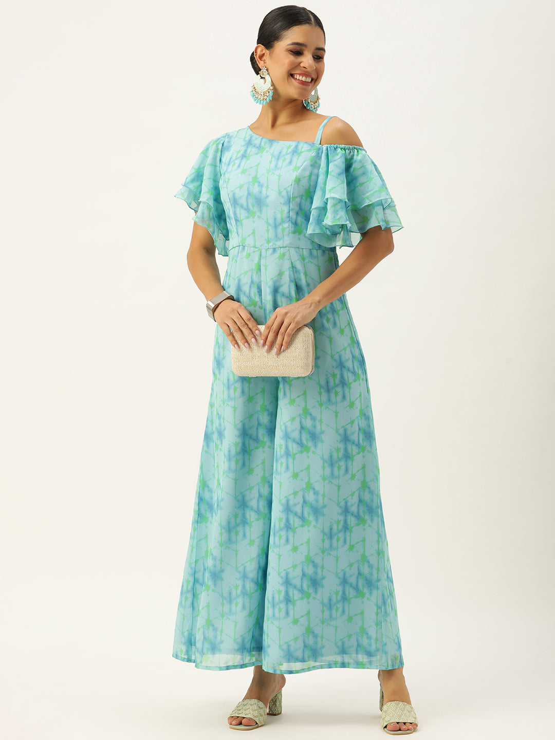 Blue-Georgette-Digital-Printed-Georgette-Jumpsuit