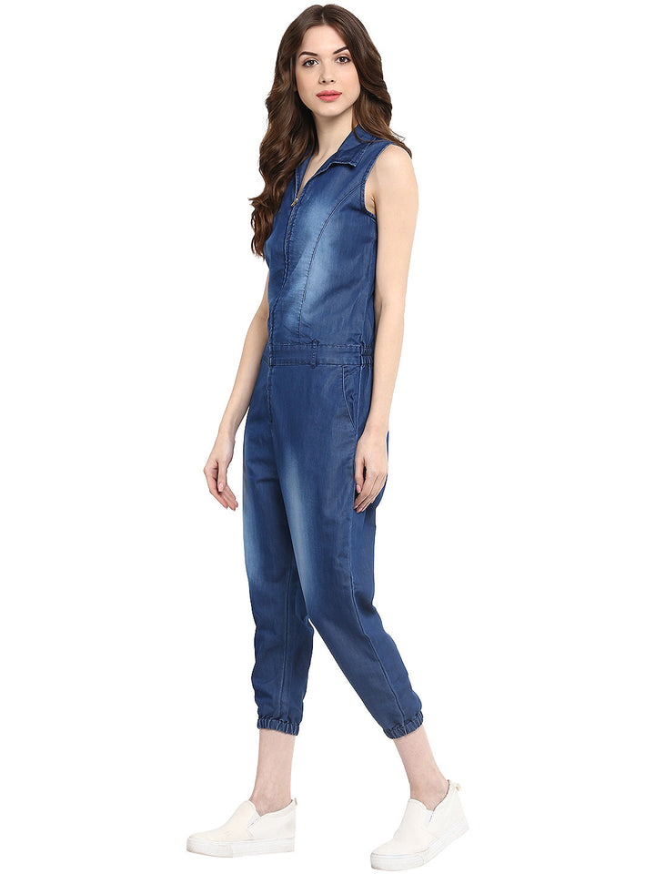 Denim-Monkey-Wash-Sleeveless-Jumpsuit