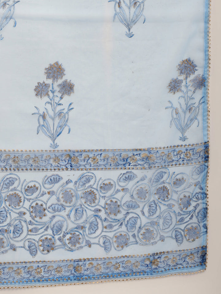 Sky-Blue-Organza-Floral-Printed-3-Piece-Anarkali-Set