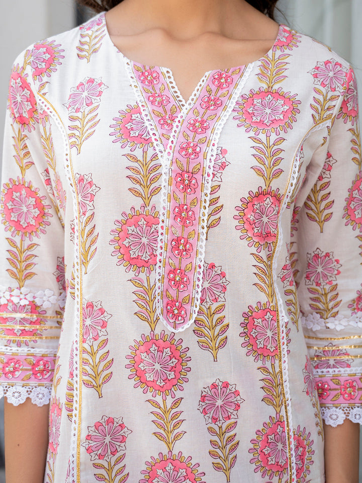 White-&-Red-Cotton-Floral-Print-Sharara-Set