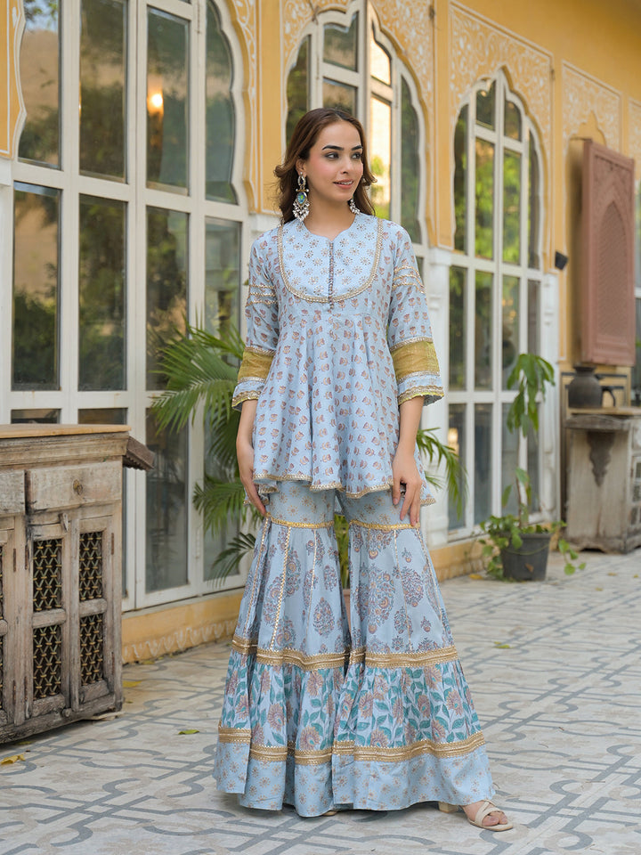 Sky-Blue-Muslin-3-Piece-Sharara-Set