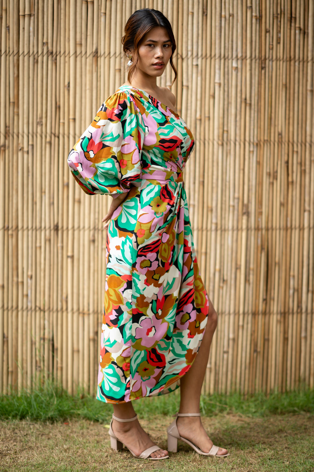 Multi-Color-Cotton-Nour-Wildflower-Dress