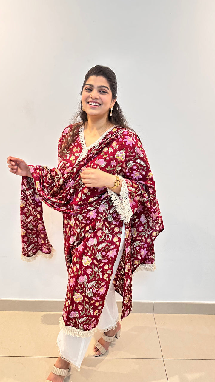 Cherry-Red-Cotton-Sanganeri-Block-Print-Ruhani-Suit-Set