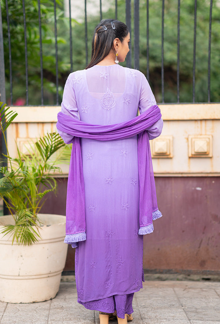 ZERESOUQ-Raina-Lavender-viscose-chikankari-3-Piece-Kurta-Set