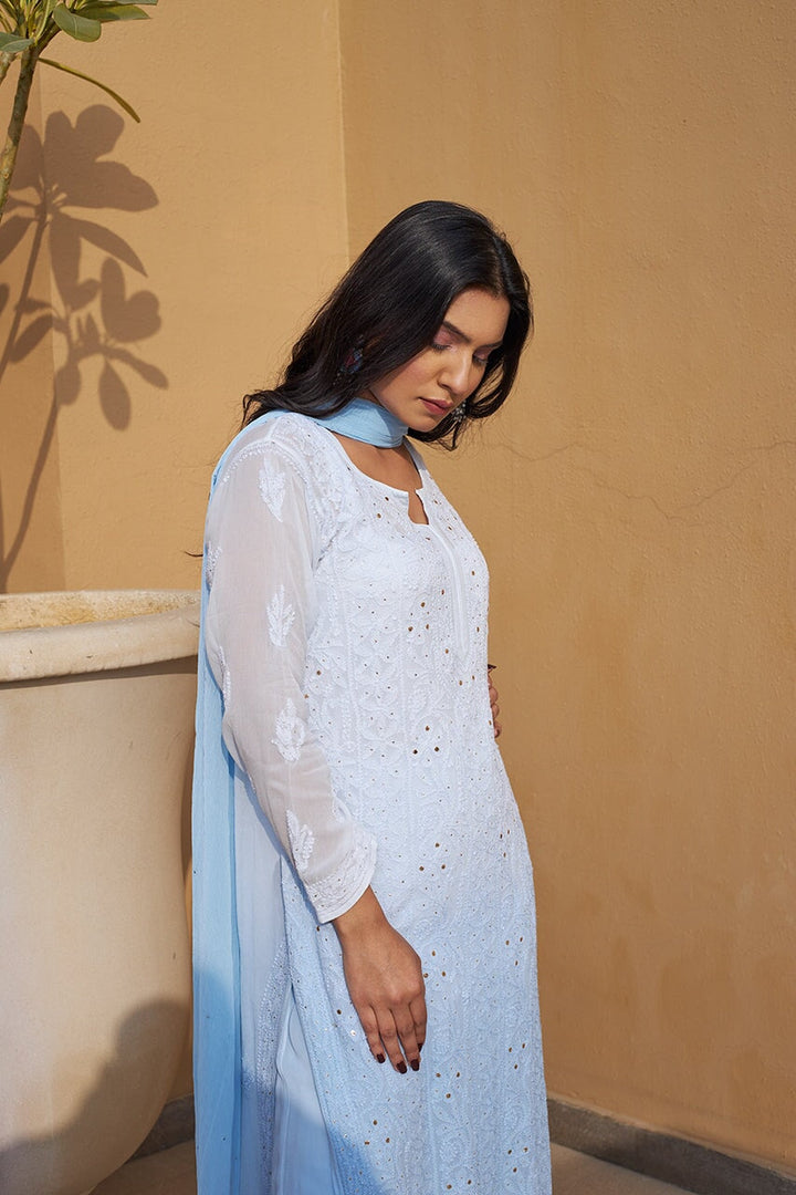 ZERESOUQ-Zuri-Blue-Georgette-kurta-&-palazzo-with-Dupatta-&-Inner