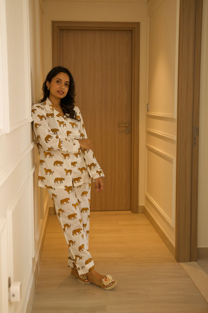 White-Cotton-Leopard-Print-Shwet-Bagh-Co-Ord-Sets