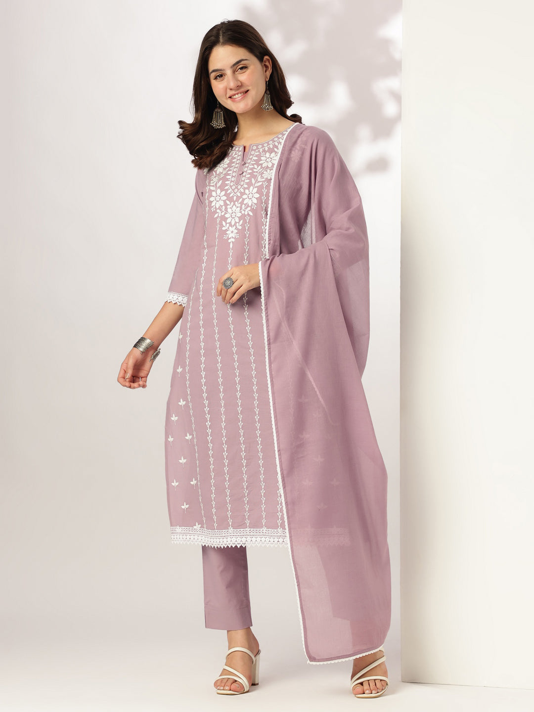 Purple-Cotton-Straight-Embroidered-3-Piece-Kurta-Set
