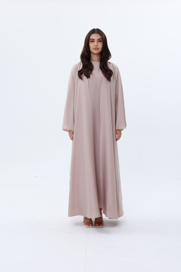 Light-Pink-Satin-Abaya-With-Sheila
