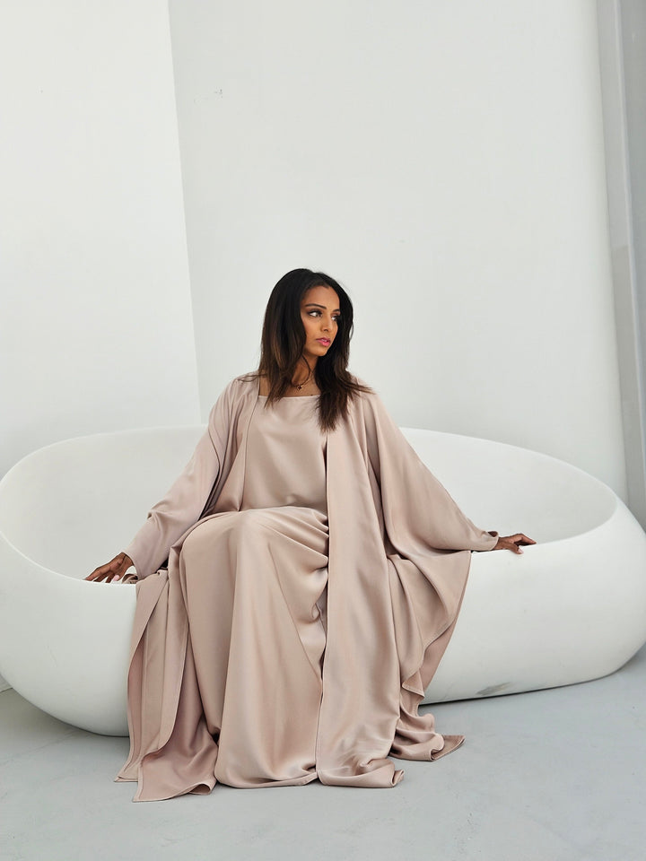 Light-Pink-Satin-Farasha-Abaya-With-Sheila