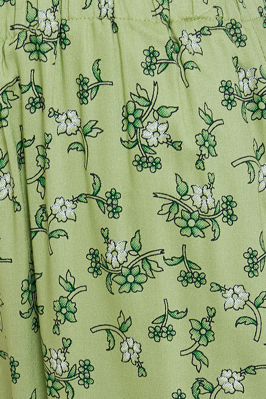 Mint-Green-Rayon-Feeding-Pretty-Florals-Top-&-Pyjama