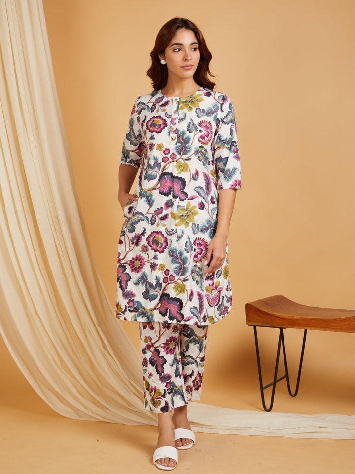 Multicolor-Cotton-Printed-Co-Ord-Set