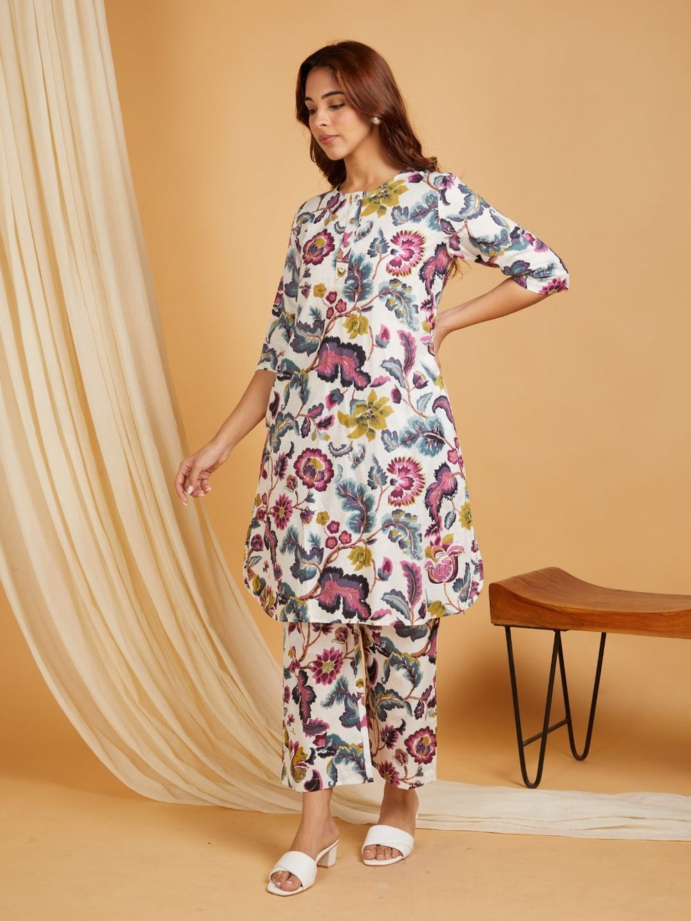 Multicolor-Cotton-Printed-Co-Ord-Set