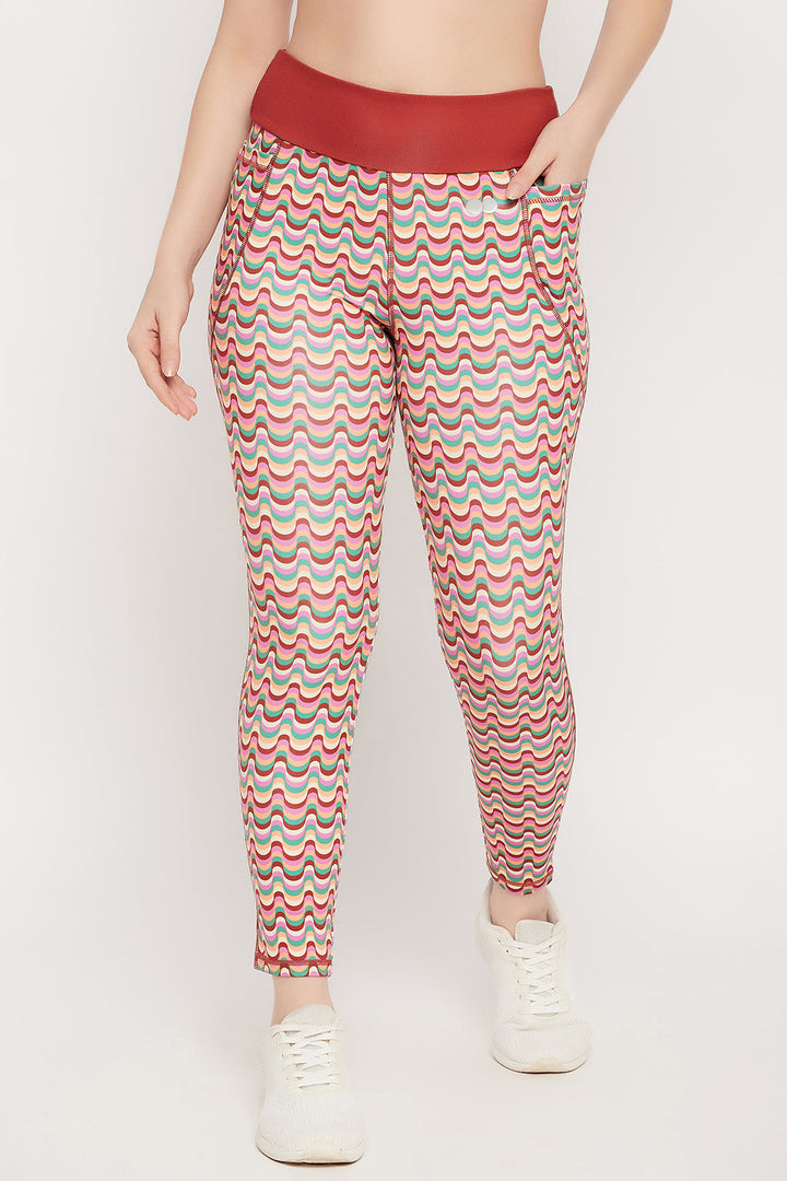 Multicolor-Poly-Spandex-Printed-Tightswith-Side-Pockets