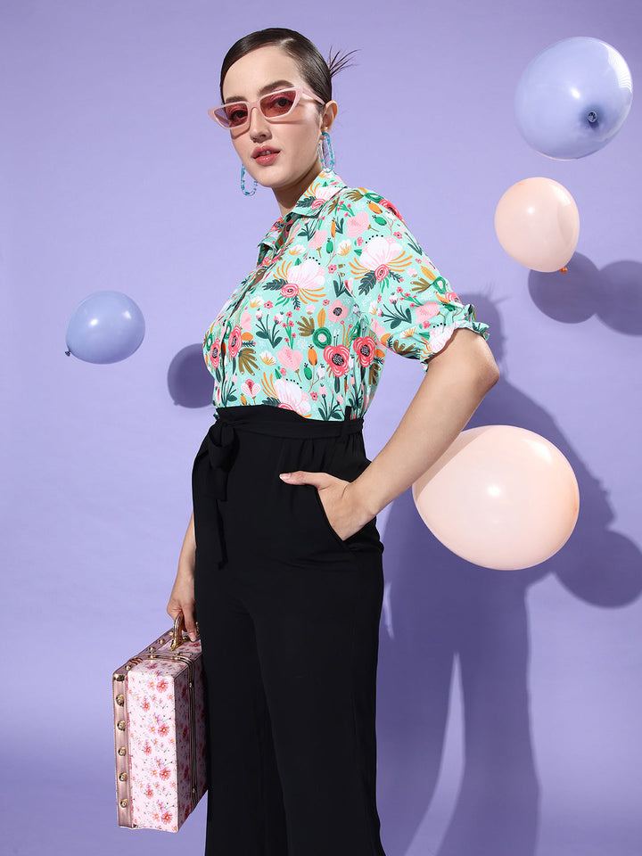 Multicolor-&-Black-Polyester-Printed-Jumpsuit