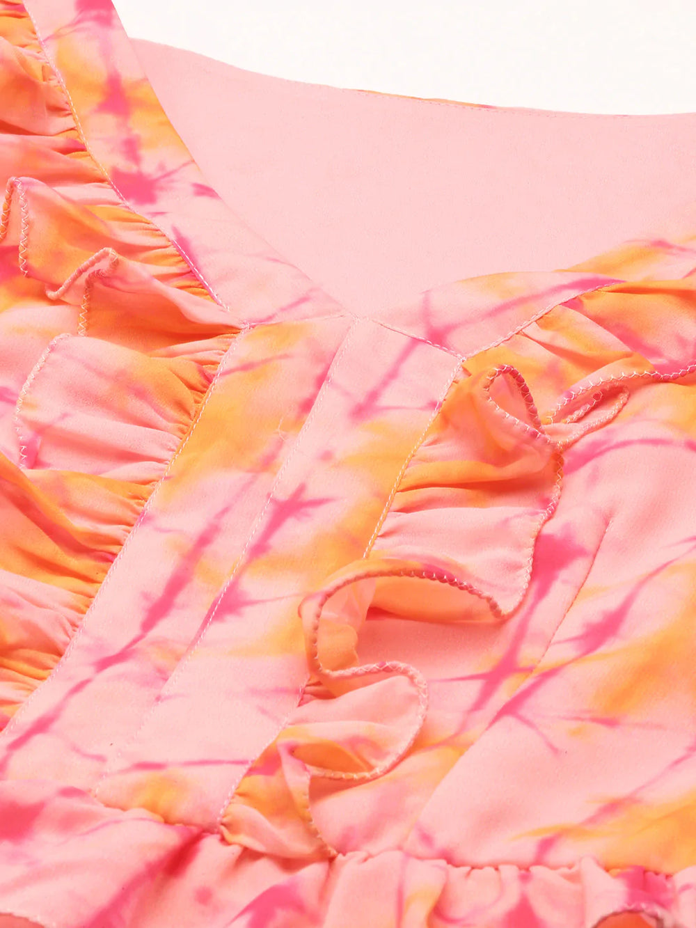 Multicolored-Digital-Print-Georgette-Gown