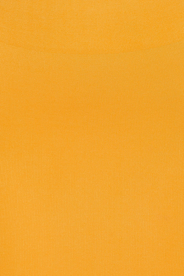 Mustard-Yellow-Spandex-Saree-Shapewear-Petticoat