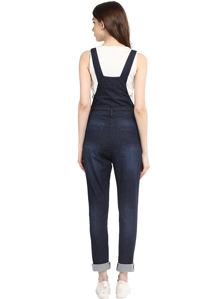 Navy-Blue-Solid-Dungaree-Pants