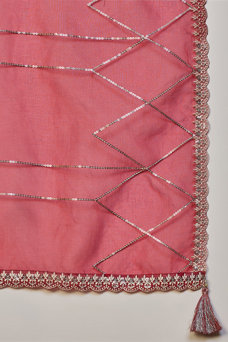 Rust-Red-Silk-Blend-Solid-Embroidered-Straight-3-Piece-Kurta-Set