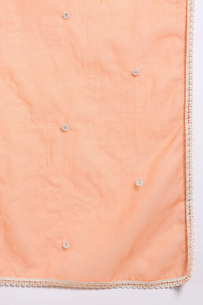 Orange-Silk-Blend-Solid-Embroidered-Anarkali-Set