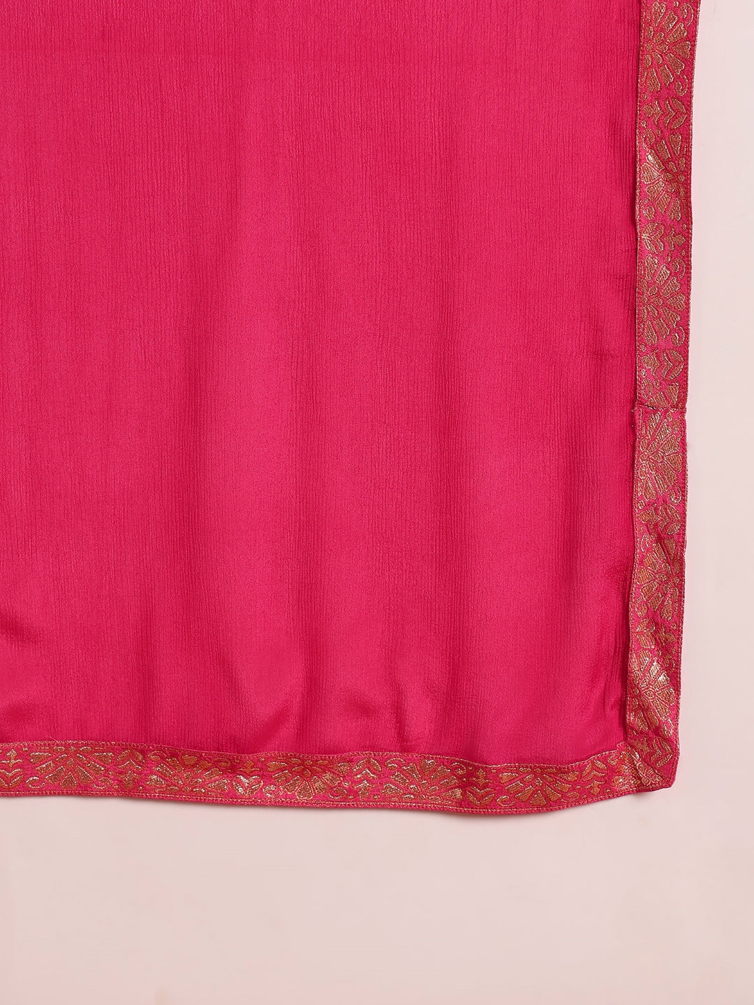 ZERESOUQ-Pink-Silk-Ethnic-Motifs-Woven-Design-3-Piece-Kurta-Set