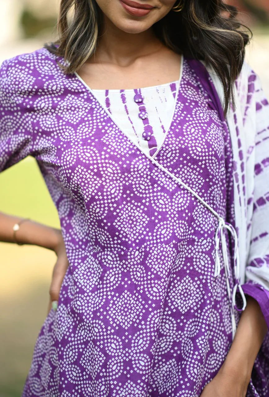 Purple-Pure-Cotton-Jamun-3-Piece-Kurta-Set