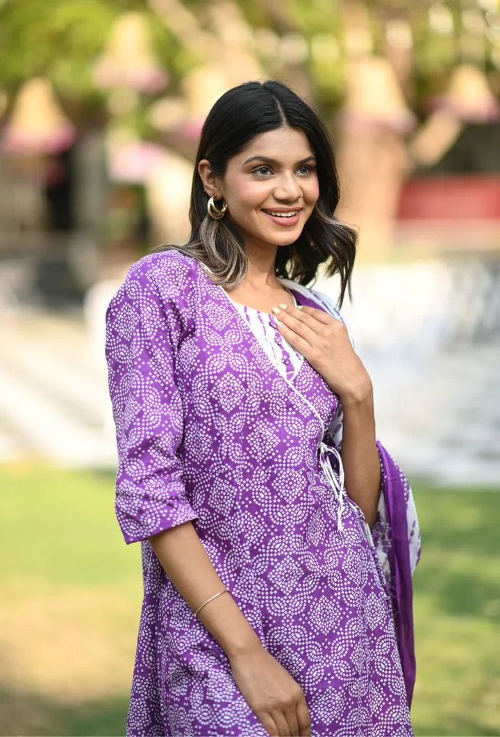 Purple-Pure-Cotton-Jamun-3-Piece-Kurta-Set