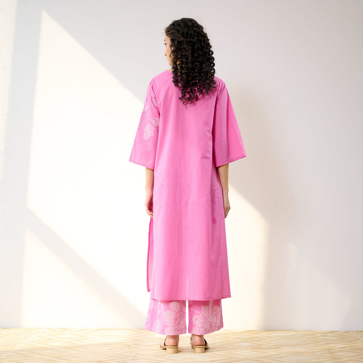 Pink-Cotton-Meadow-Patchwork-2-Piece-Kurta-Set