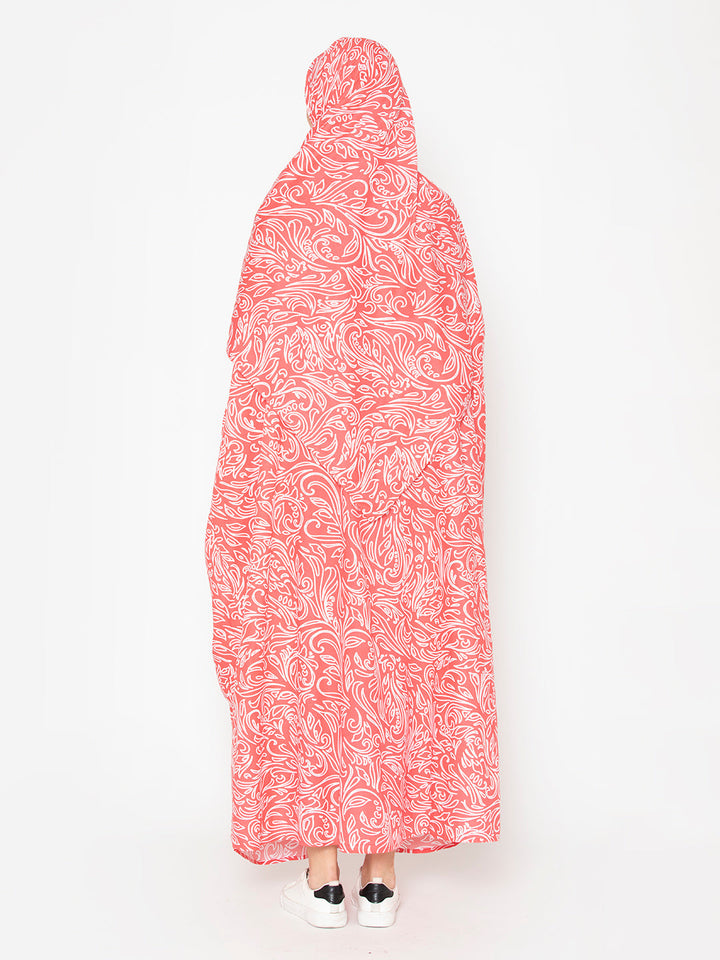 Red-Viscose-Lily-Blossom-Serene-Prayer-Gown