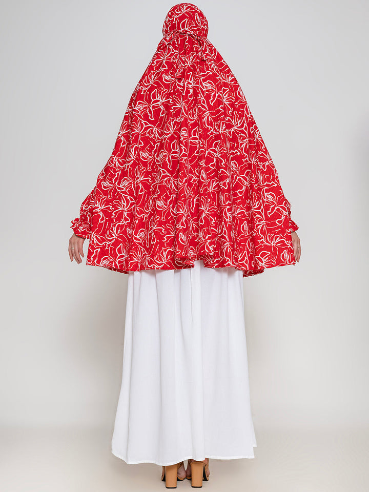 Red-Viscose-Namaz-Dupatta