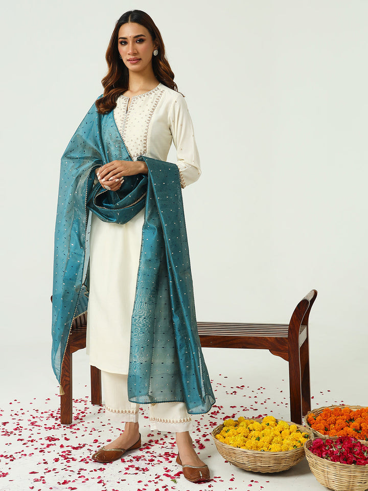 Off-White-Silk-Blend-Nayra-Cut-3-Piece-Kurta-Set