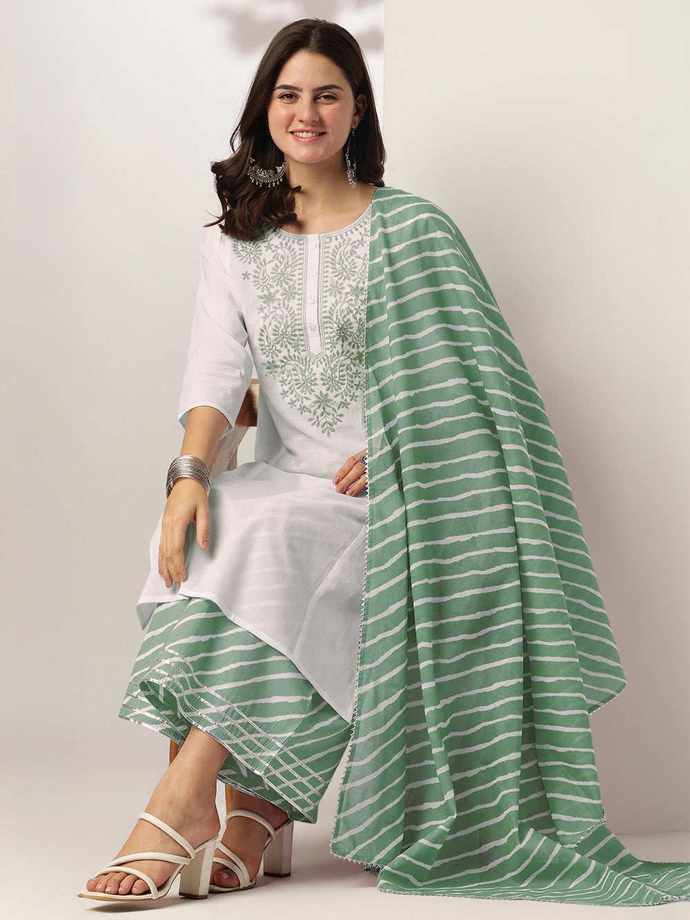 Sage-Cotton-Straight-Yoke-Embroidered-3-Piece-Kurta-Set