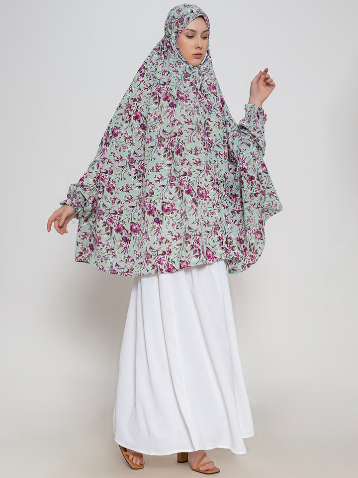 Sea-Green-100%-Polyester-Namaz-Dupatta