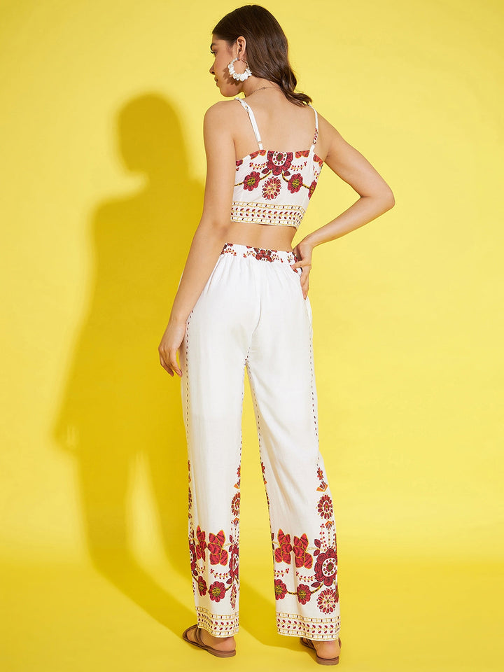 White-&-Red-Rayon-Shrug,-Inner-&-Trouser-3-Piece-Co-Ord-Set