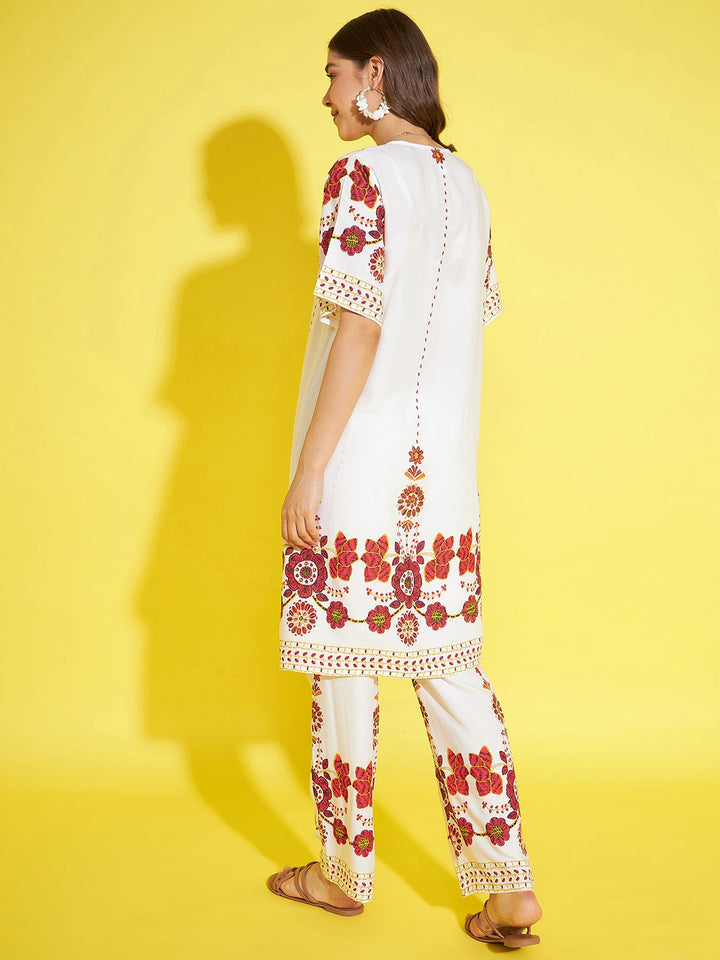 White-&-Red-Rayon-Shrug,-Inner-&-Trouser-3-Piece-Co-Ord-Set