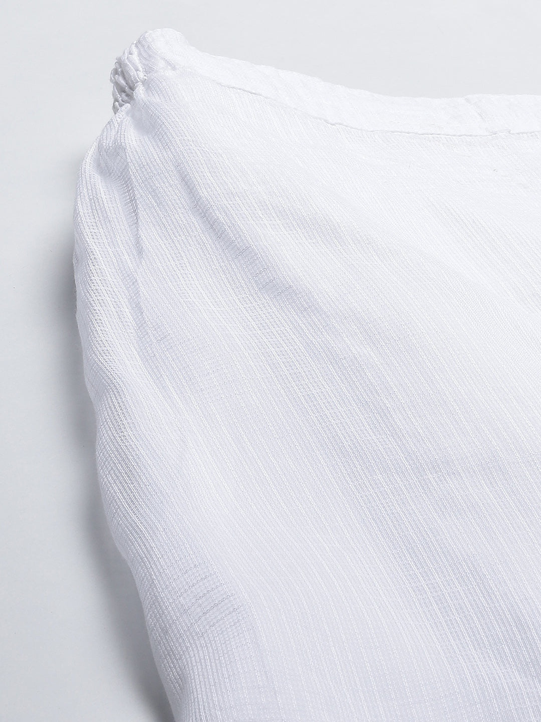 White Cotton Kota 100% Original Chikankari Pant