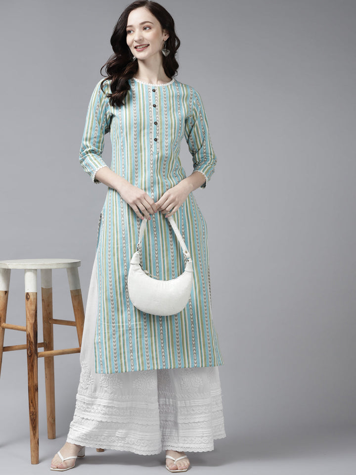 White Rayon 100% OG Chikankari Flared Palazzos