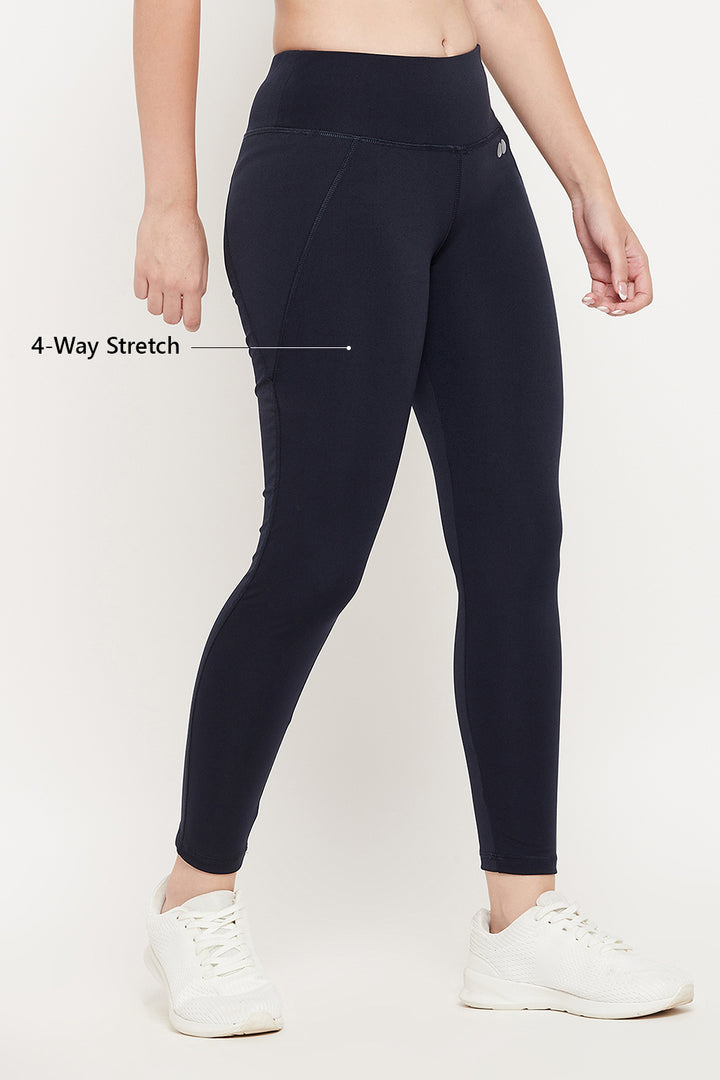 Navy-Blue-Polyester-Snug-Fit-Tights-With-Reflective-Logo