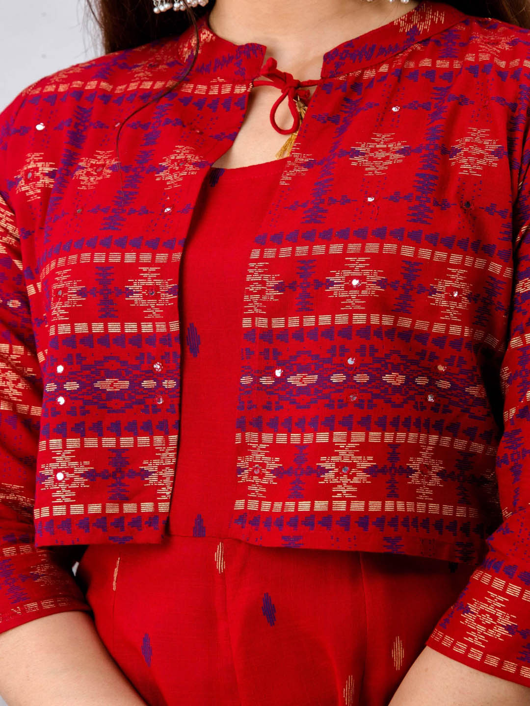 Anarkali Kurta And Detachable Jacket