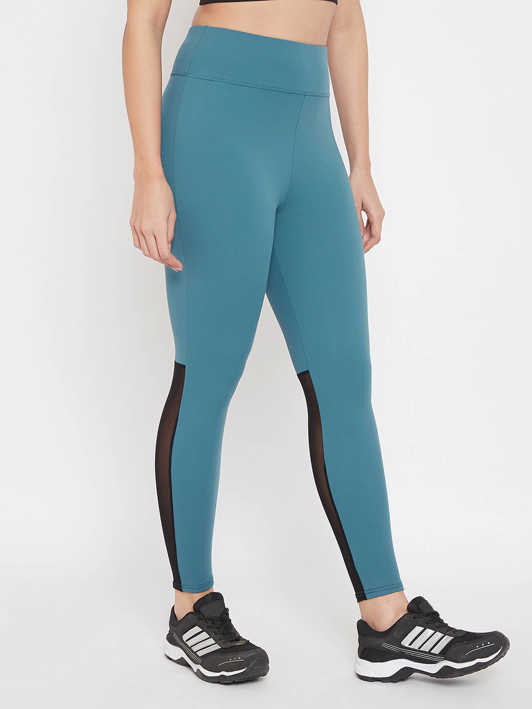 Active Ankle-Length Tights In Blue