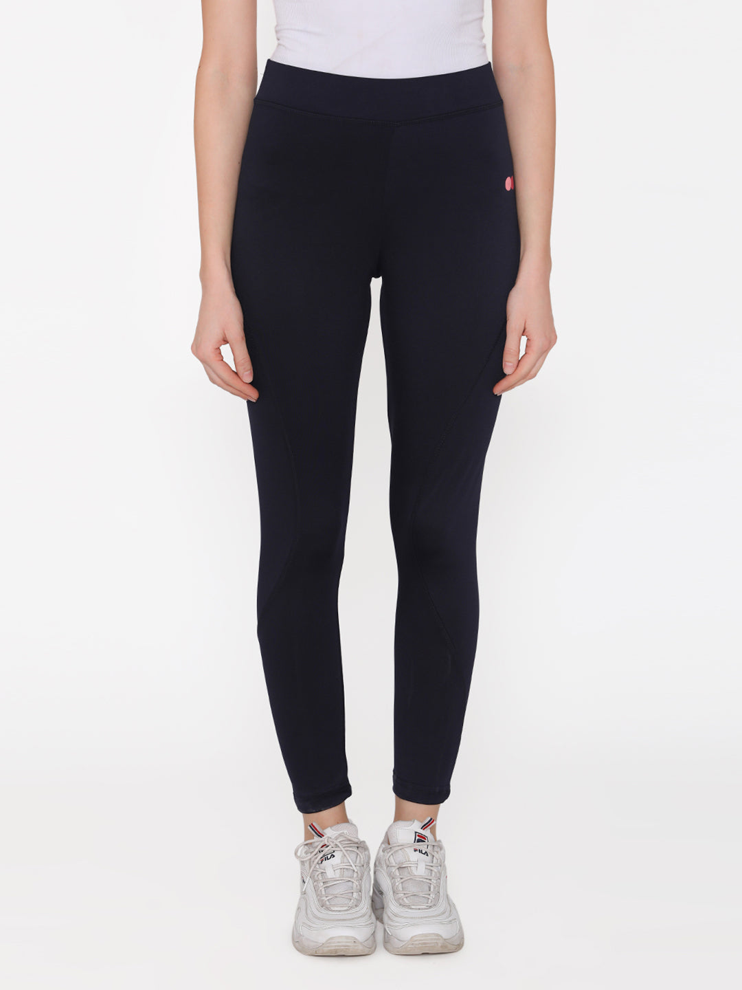 Activewear Gym/Sports Tights In Navy Blue