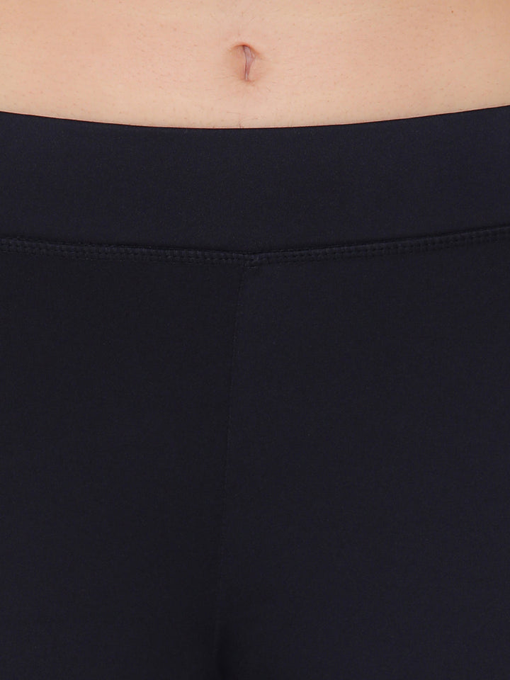 Activewear Gym/Sports Tights In Navy Blue